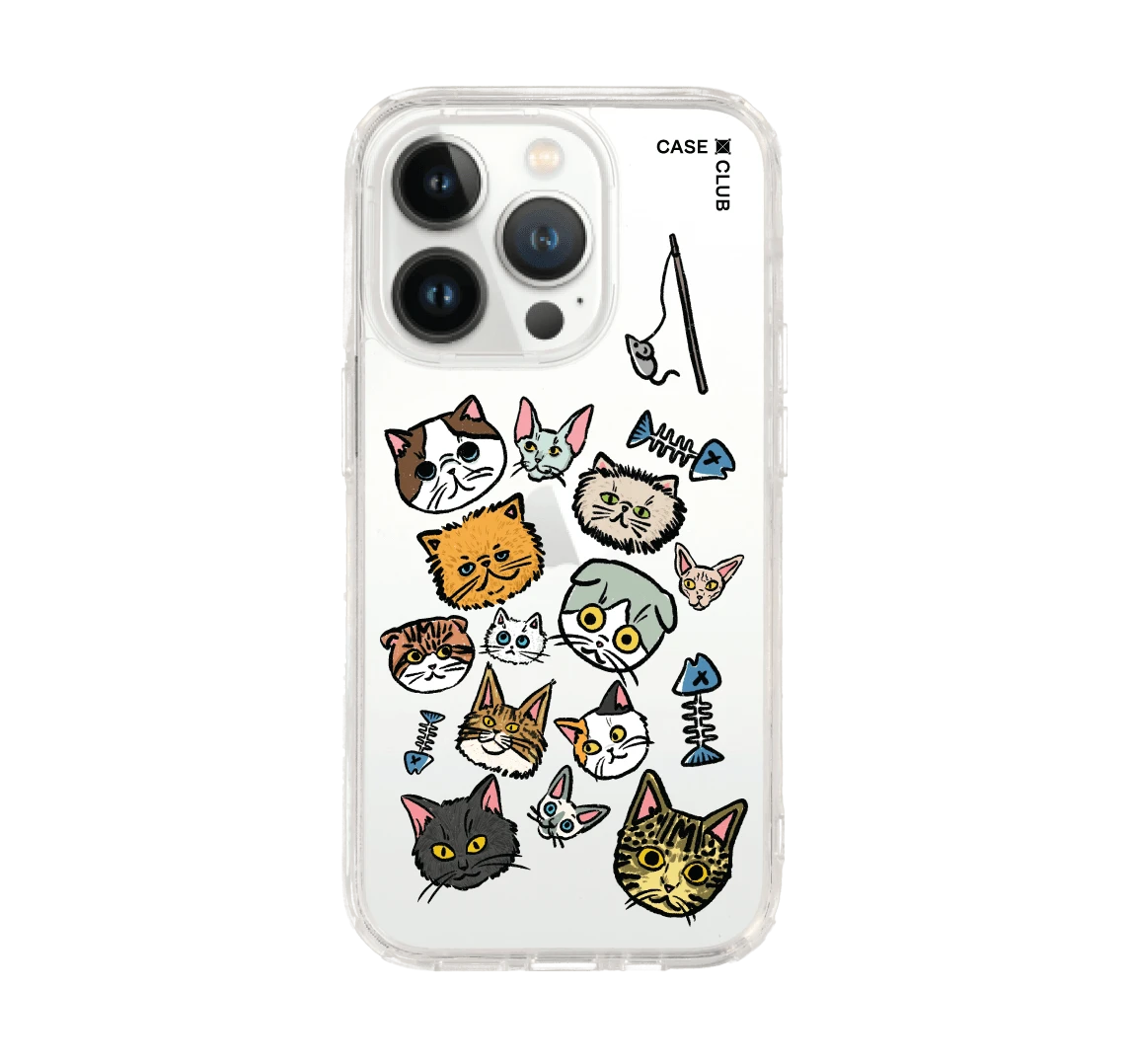 เคสใส iphone 14 pro แมวเหมียวคอมมูนิตี้